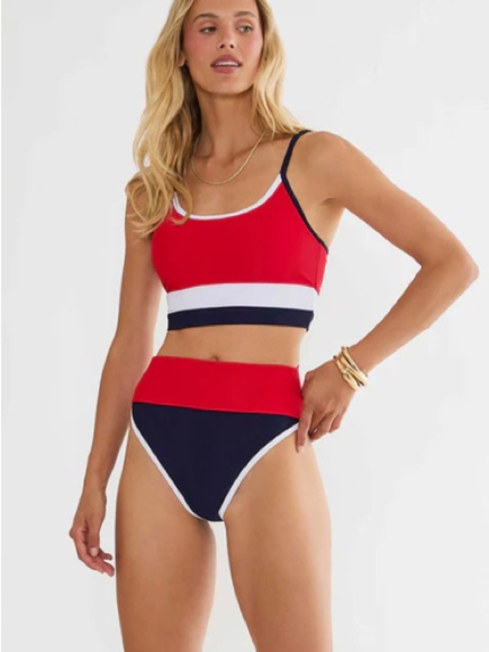 Beach Riot Eva Top Twilight Firework Colorblock - Picture 3 of 3